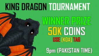 KING DRAGON TOURNAMENT - 50K WIN BONUS FOR LAST KD WINNING