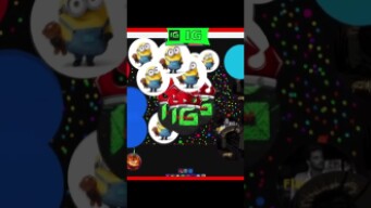 Agma.io 999 XXL Bots with Powerups #shorts