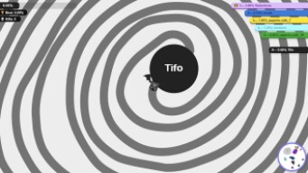 Paper.io 2 Map Control: 100.00% [Dark]