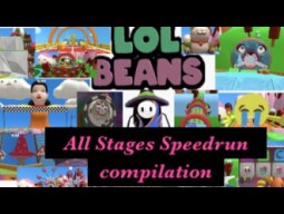 LoLbeans.io All 18 Stages speedrun compilation #lolbeans #iosgames #gaming