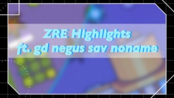 ZRE Highlights ft. gd, negus, sav, noname | ZombsRoyale