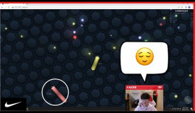 Faker meets "T1Win" on slither.io