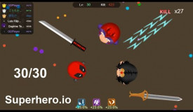 Superhero.io [EvoWars.io] Evolutions Unlocked 30/30 (How to Get High Score)