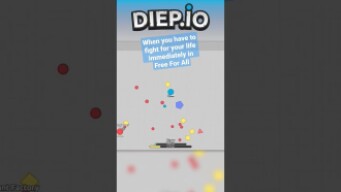 Survival in Free for All is tough #diepio #freegames #iogames #browsergame #addictinggames