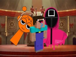 Nextbots on Minecraft Squid Game Sprunki thumbnail