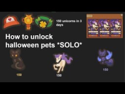 Taming.io- How to unlock the new legendary Halloween pets SOLO