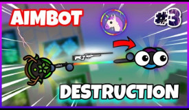 *HACKERS ARE CLOWN*!? | AIMB0T DESTRUCTION #3 | SURVIV.IO