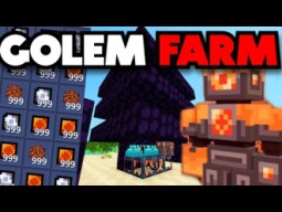 How To Build The Best Magma Golem Farm In Bloxd.io! BLOXD.IO TUTORIAL