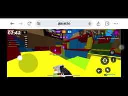 The first time i play poxel io