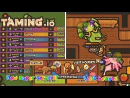 Taming.io - New update! New super servers and house features!